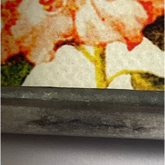 pendant Jewel Kade JK Flower Charm sparkle Tropical Back NY GC Station Stamp - Picture 9 of 9